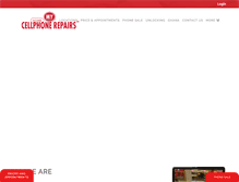 Tablet Screenshot of mycellphonerepairs.com